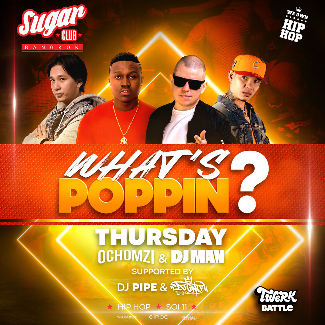 Popin Thursdays at Sugar club