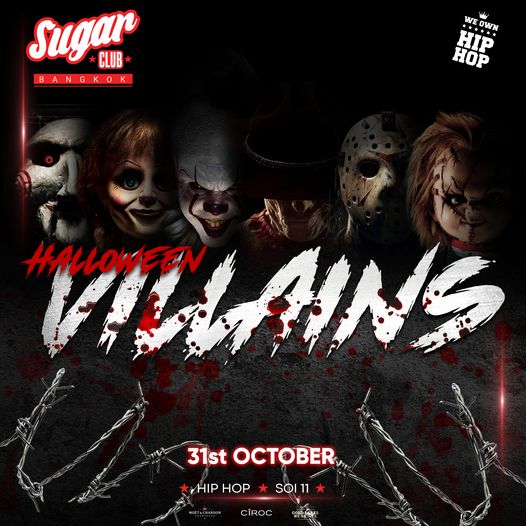 halloween at sugar club bangkok